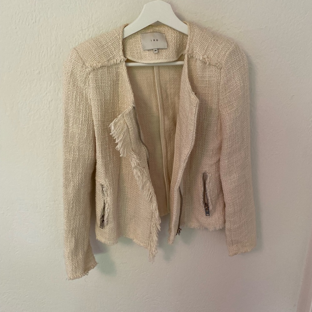 Iro beige tweed jacket - Picture 8 of 8